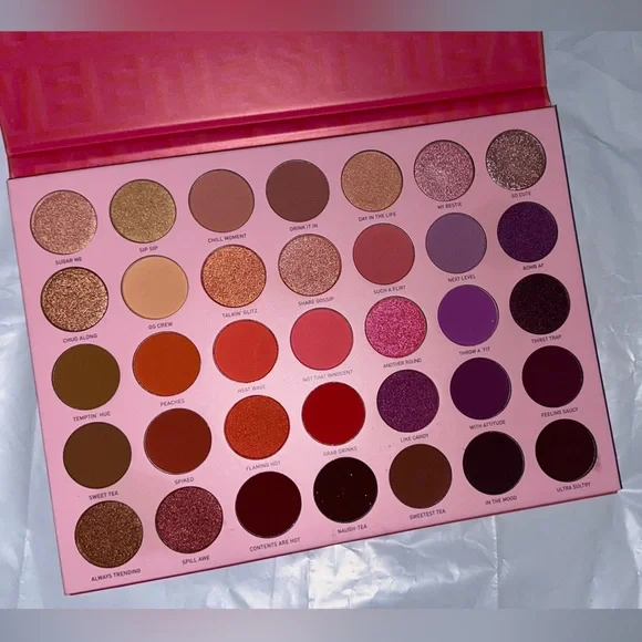 NIB Morphe 35T Sweetest Tea Artistry Eyeshadow Palette - Picture 4 of 4